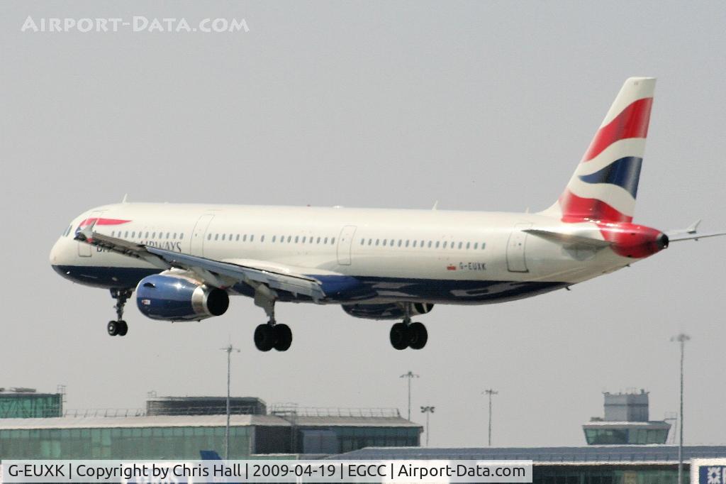 G-EUXK, 2007 Airbus A321-231 C/N 3235, British Airways