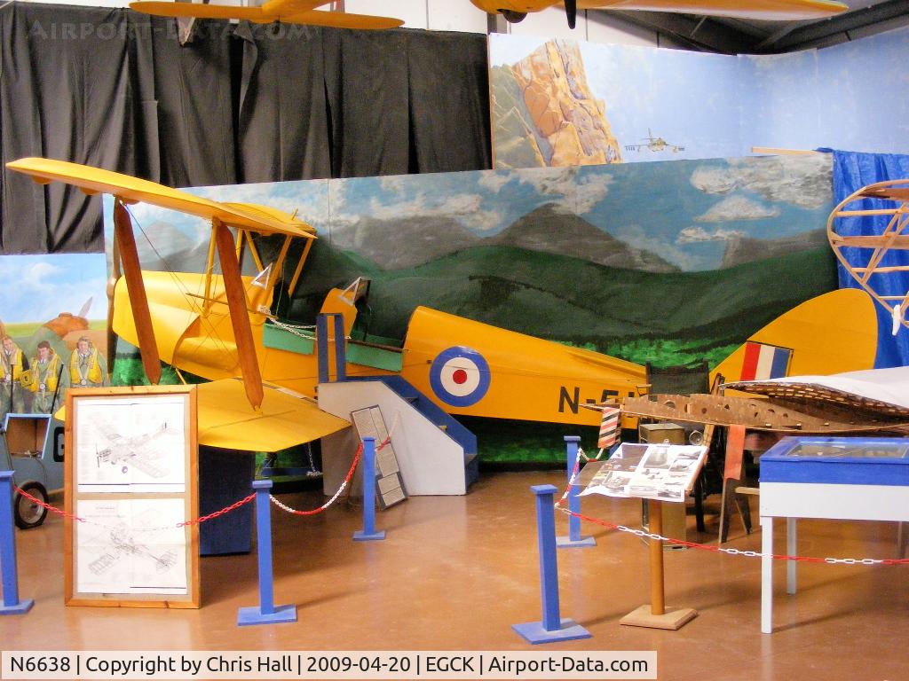 N6638, De Havilland DH-82A Tiger Moth II C/N Not found N6638, de Havilland Tiger Moth