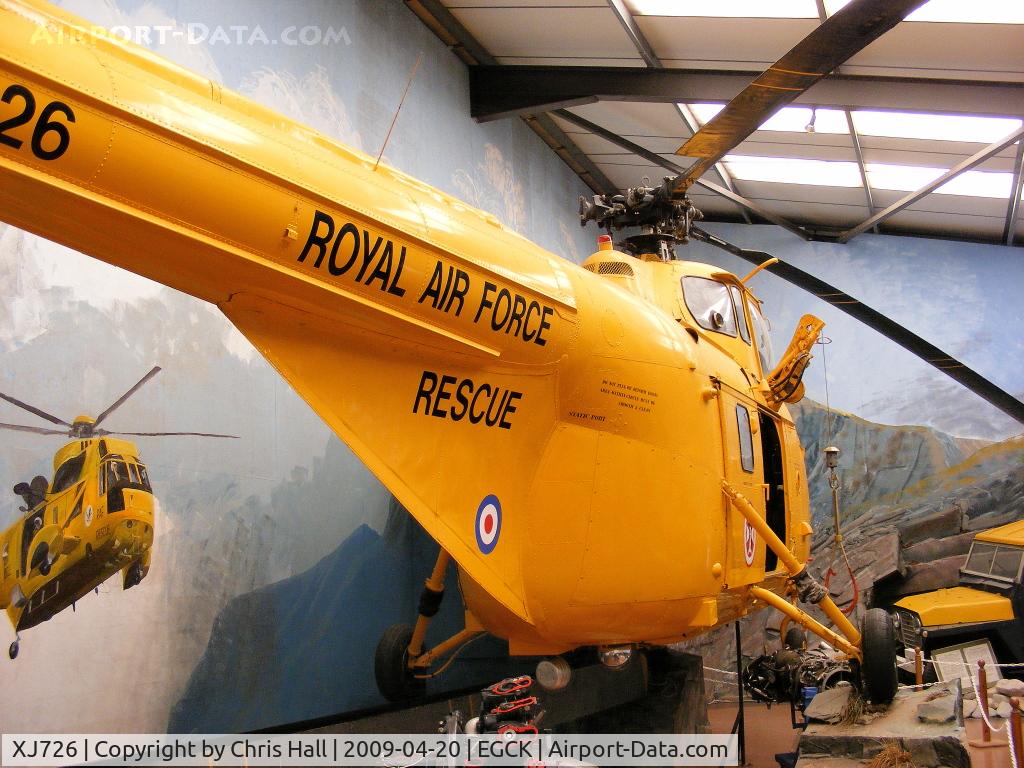 XJ726, 1955 Westland Whirlwind HAR.10 C/N WA97, Westland Whirlwind HAR.10 at Caernarfon Airworld