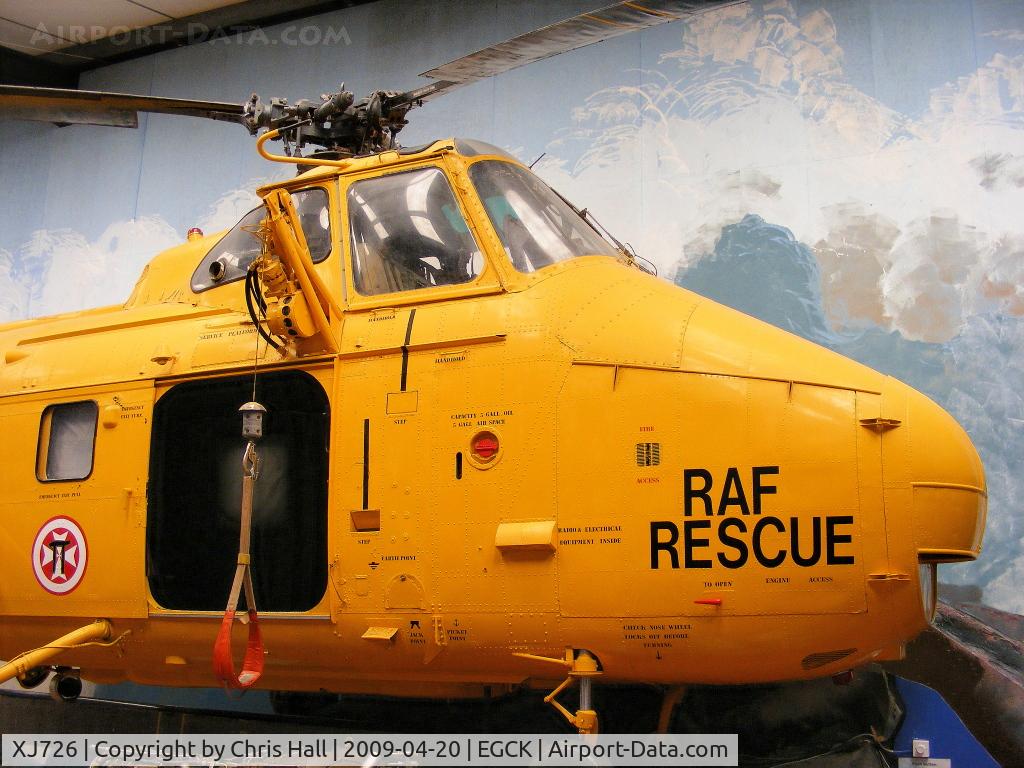 XJ726, 1955 Westland Whirlwind HAR.10 C/N WA97, Westland Whirlwind HAR.10 at Caernarfon Airworld