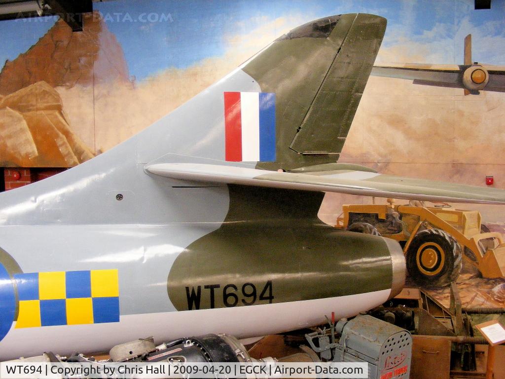WT694, 1954 Hawker Hunter F.1 C/N 41H/665511, Hawker Hunter F.1 at Caernarfon Airworld