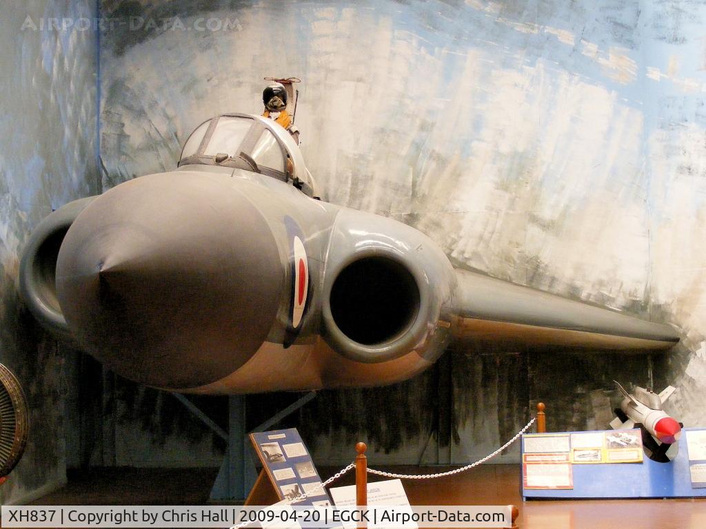 XH837, 1958 Gloster Javelin FAW.7 C/N Not found XH837, Gloster Javelin FAW.7 at Caernarfon Airworld