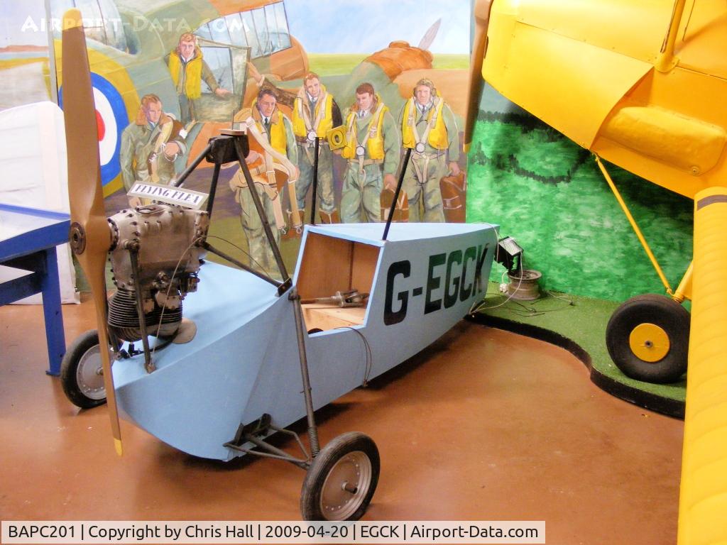 BAPC201, 1935 Mignet HM.14 Pou-du-Ciel C/N BAPC.201, Mignet HM.14 Flying Flea (BAPC-201) at Caernarfon Airworld