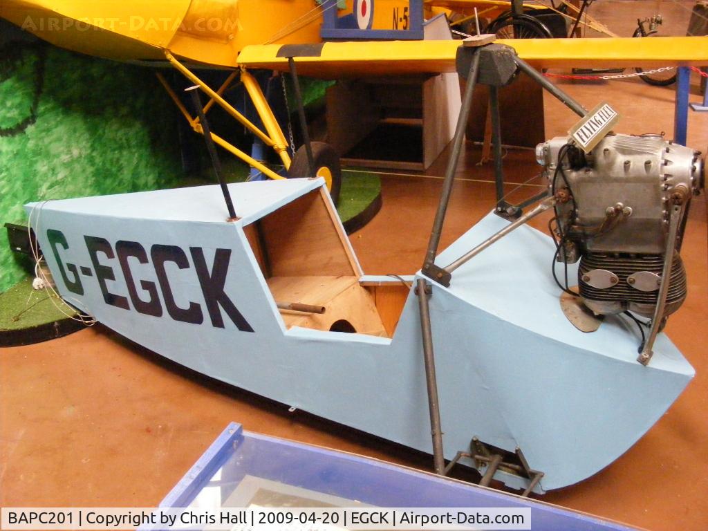 BAPC201, 1935 Mignet HM.14 Pou-du-Ciel C/N BAPC.201, Mignet HM.14 Flying Flea (BAPC-201) at Caernarfon Airworld