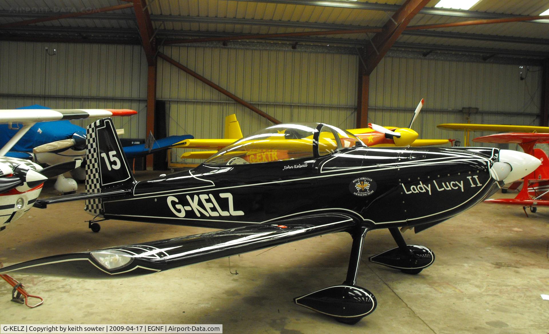 G-KELZ, 2003 Vans RV-8 C/N PFA 303-13665, Based aircraft