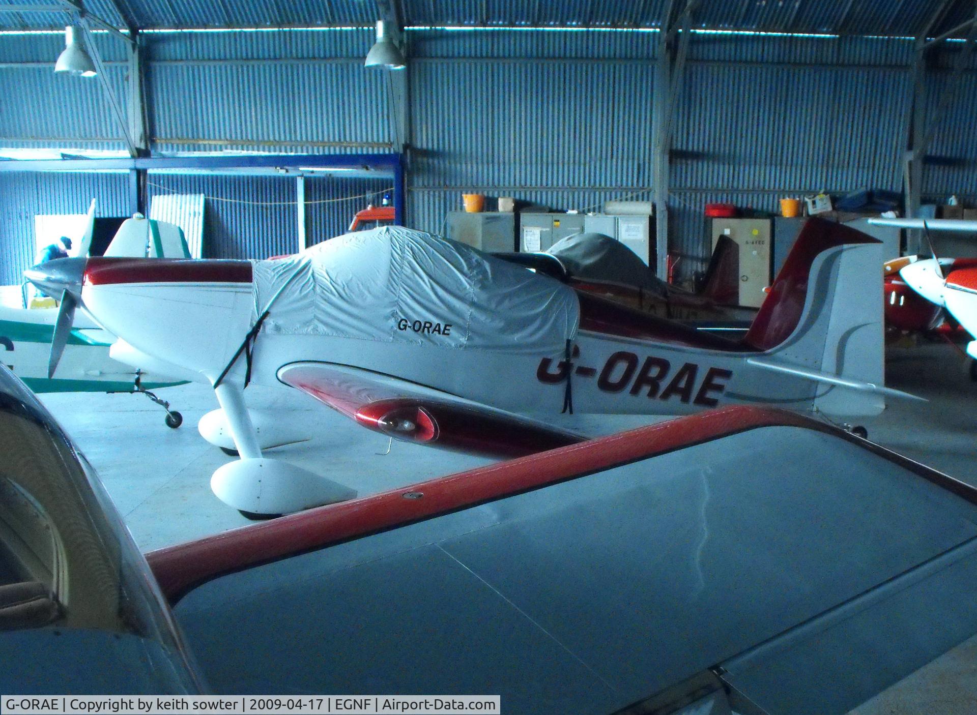 G-ORAE, 2003 Vans RV-7 C/N PFA 323-14016, Based aircraft