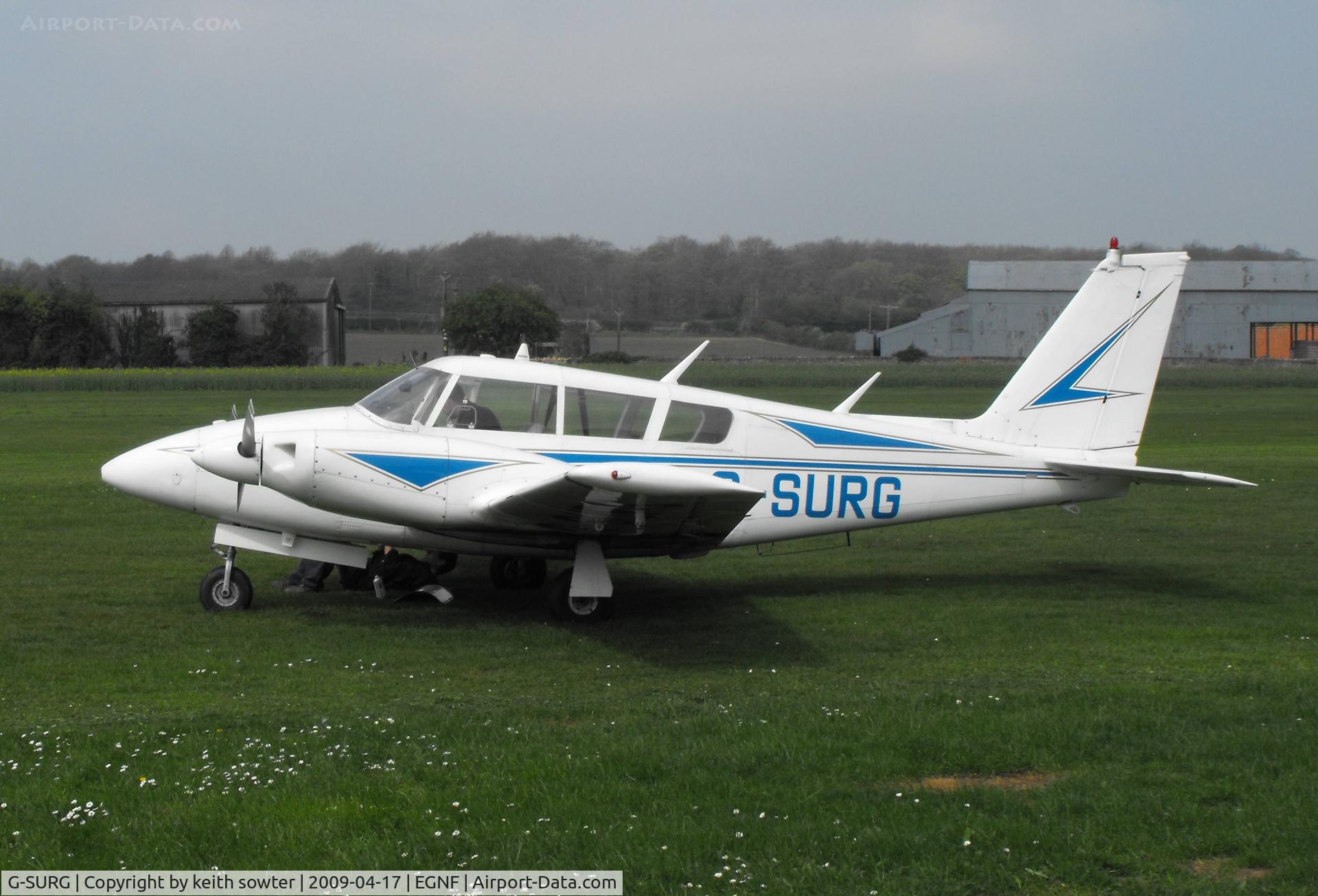G-SURG, 1967 Piper PA-30-160 B Twin Comanche C/N 30-1424, Based aircraft