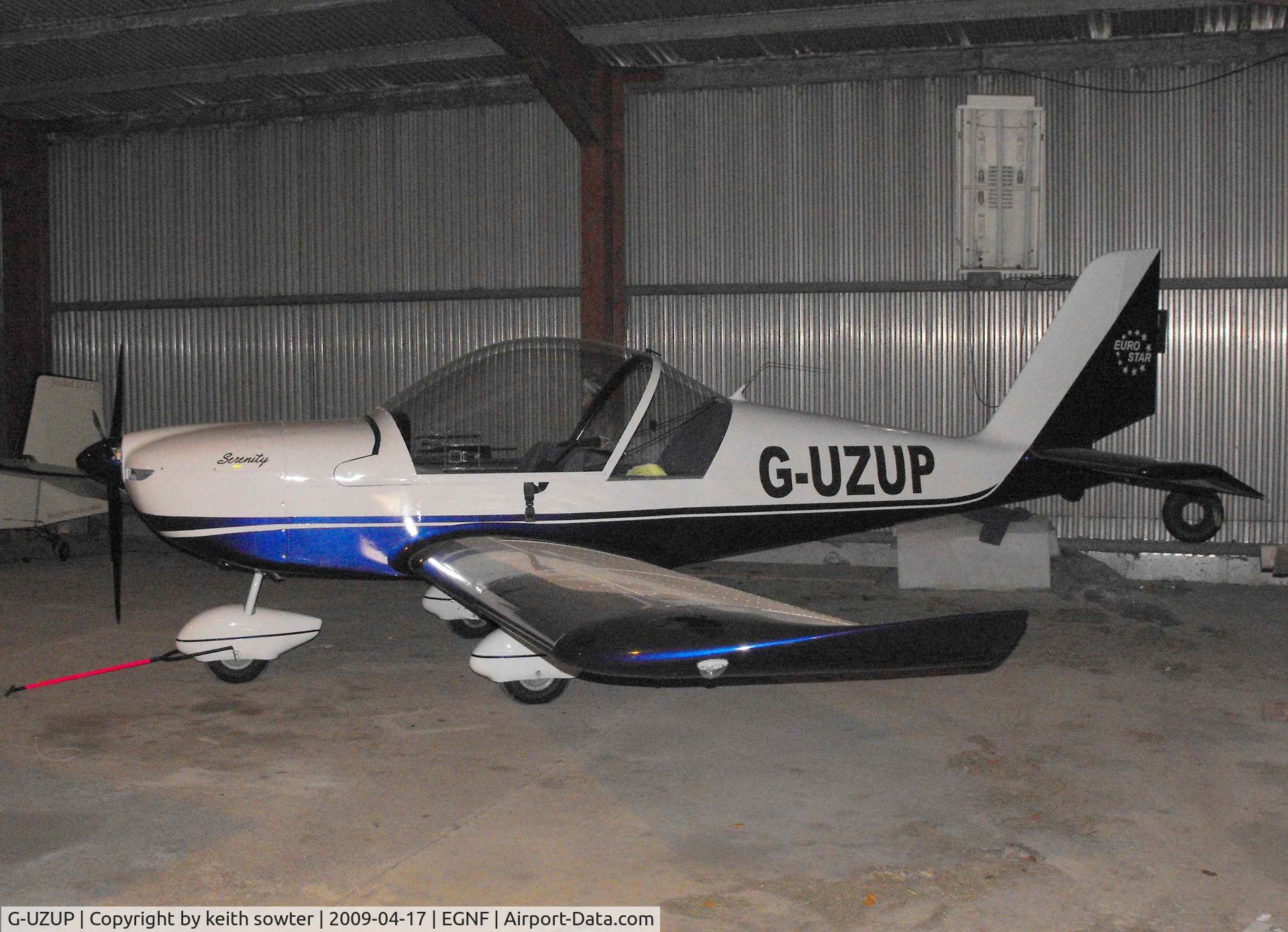 G-UZUP, 2006 Aerotechnik EV-97A Eurostar C/N PFA 315A-14528, Based aircraft