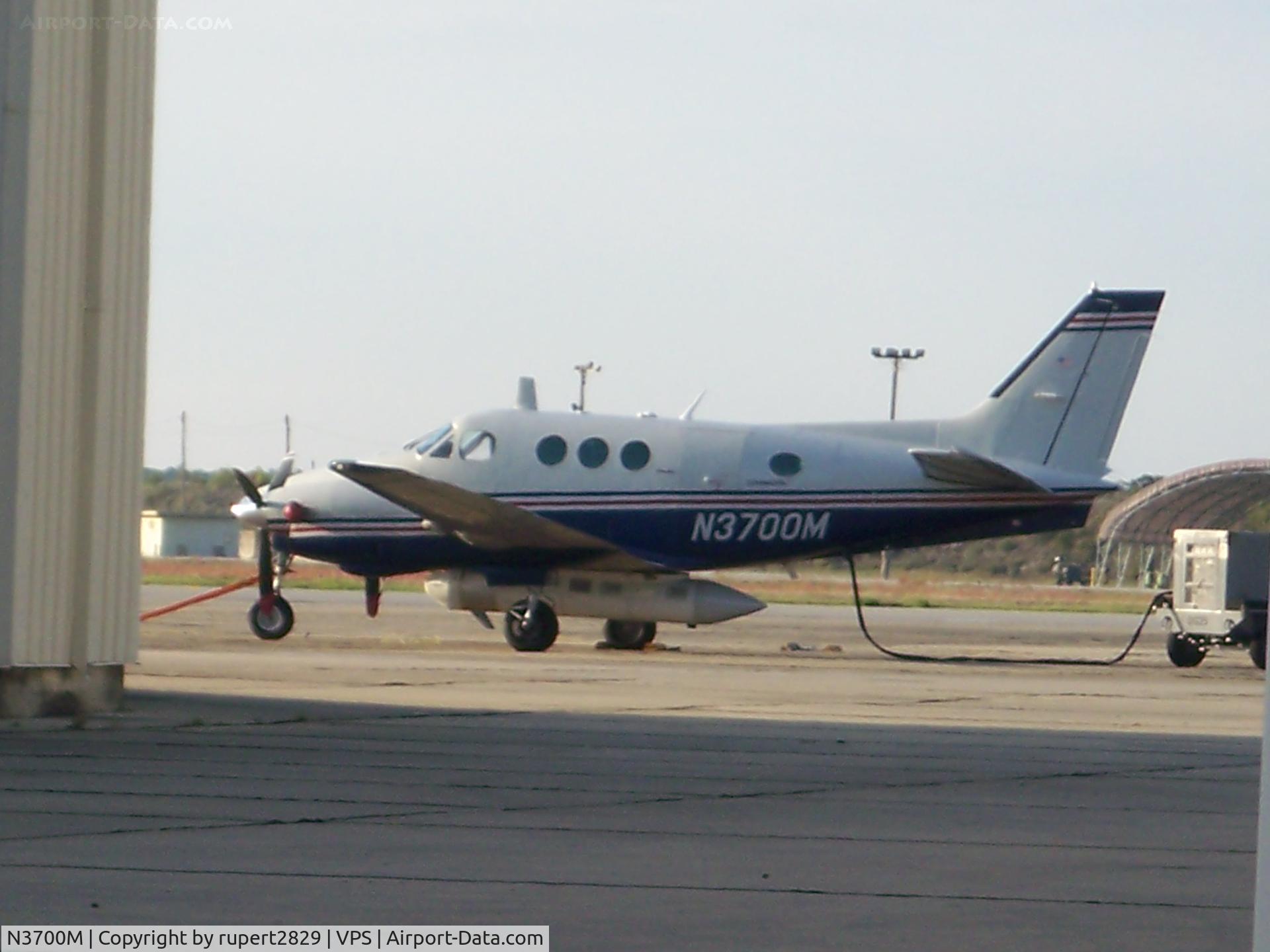 N3700M, 1980 Beech E-90 King Air C/N LW-340, Test at Eglin AFB Fl