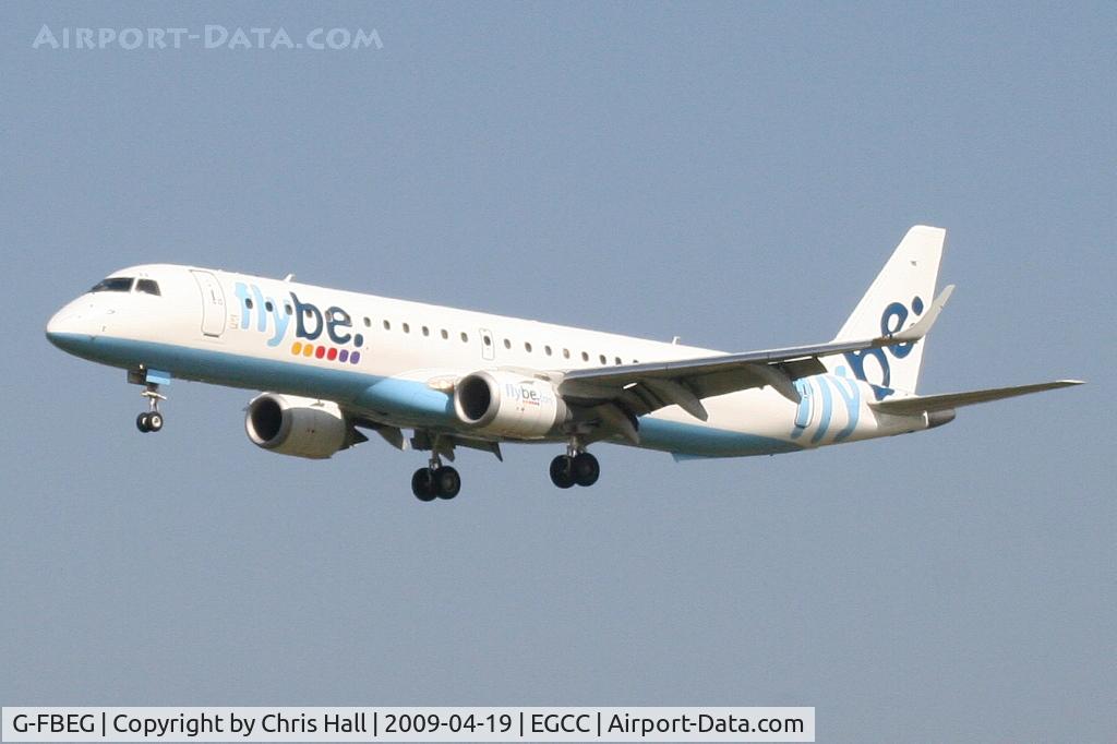 G-FBEG, 2007 Embraer 195LR (ERJ-190-200LR) C/N 19000120, flybe