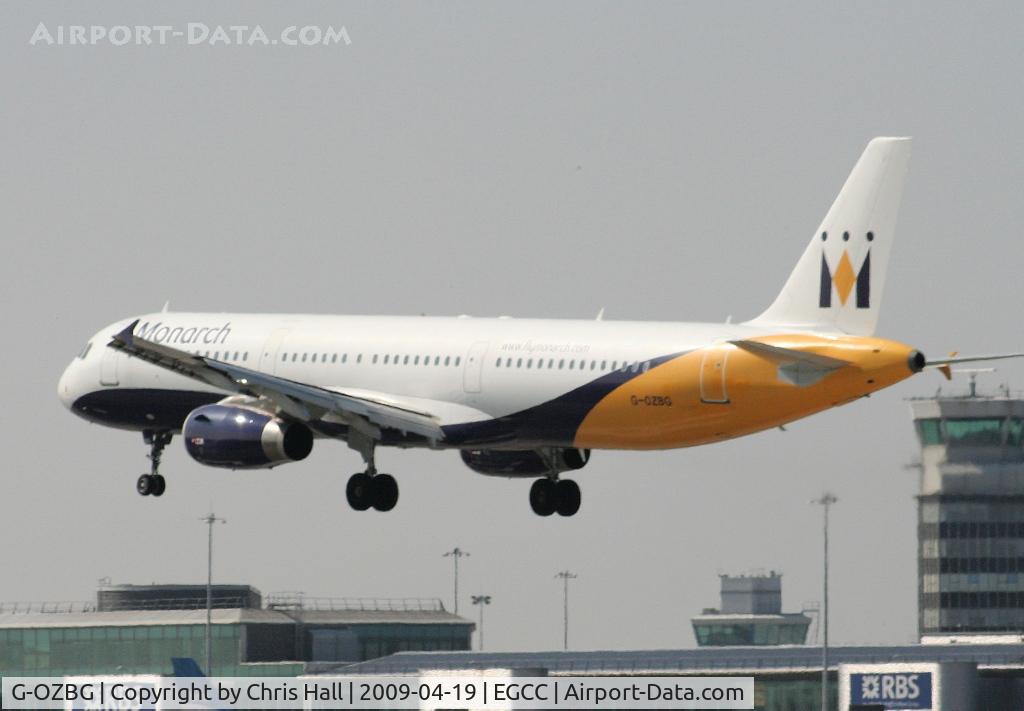 G-OZBG, 2003 Airbus A321-231 C/N 1941, Monarch
