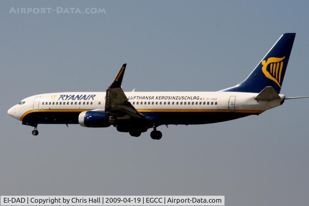 EI-DAD, 2002 Boeing 737-8AS C/N 33544, Ryanair