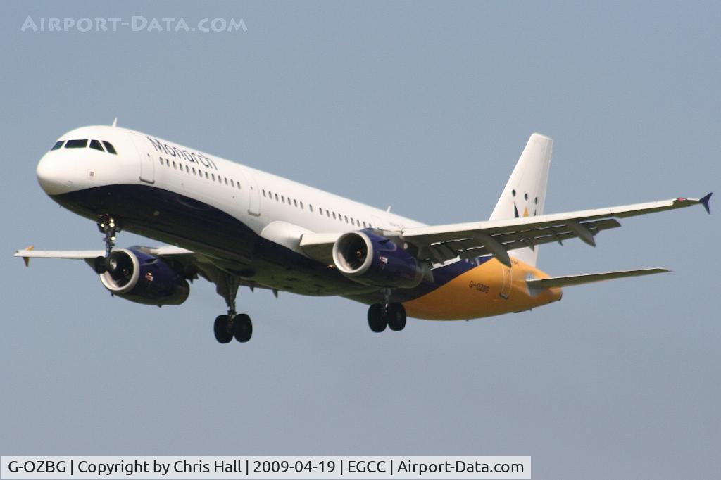 G-OZBG, 2003 Airbus A321-231 C/N 1941, Monarch