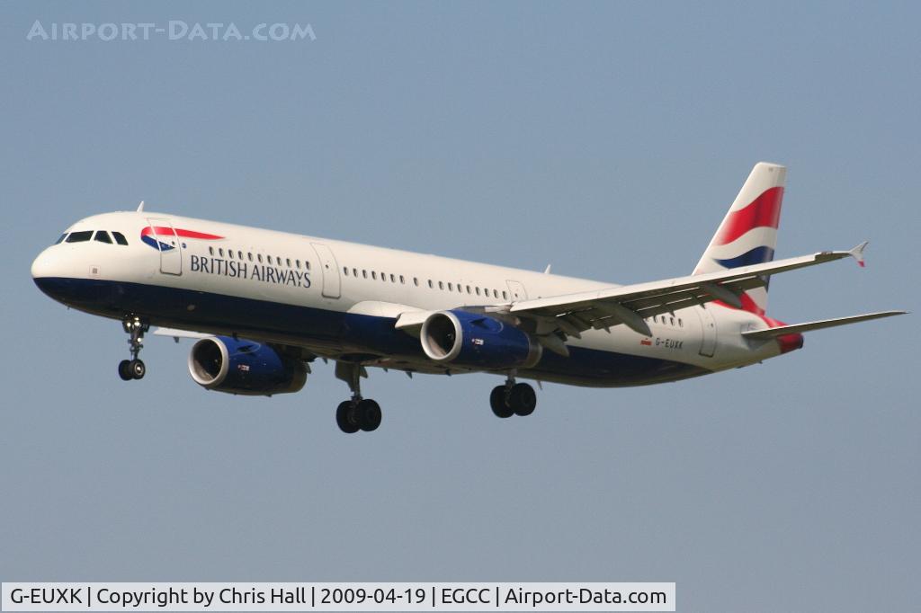 G-EUXK, 2007 Airbus A321-231 C/N 3235, British Airways