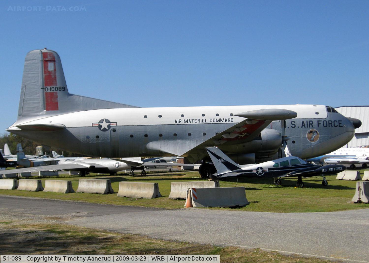 51-089, Douglas C-124C Globemaster II C/N 43423, Museum of Aviation, Robins AFB