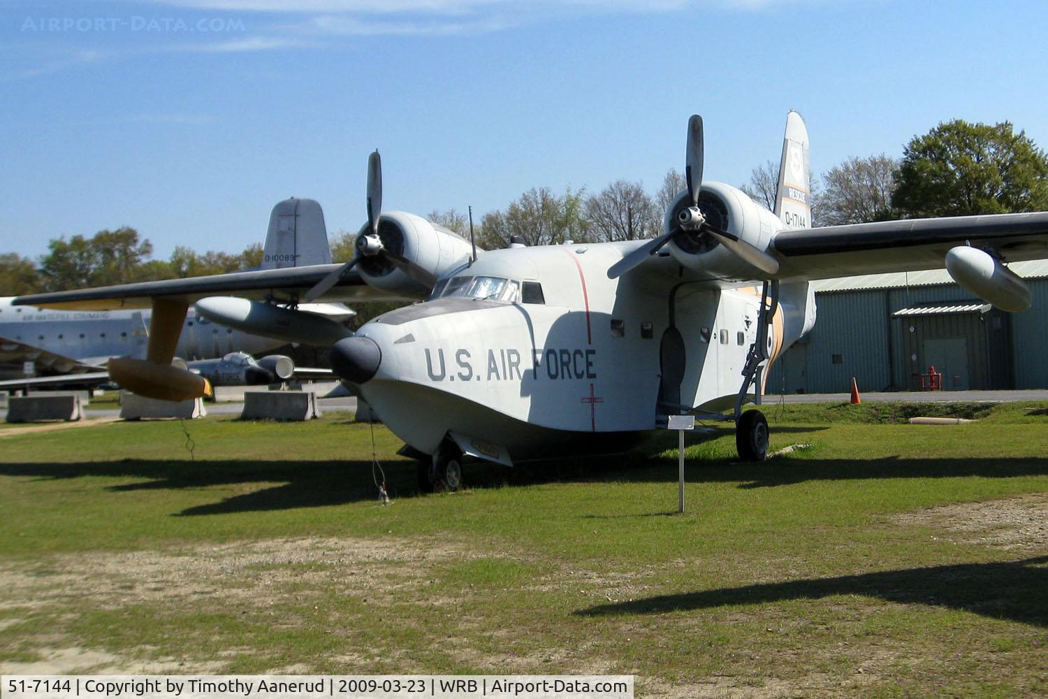 51-7144, 1951 Grumman HU-16B Albatross C/N G-194, Museum of Aviation, Robins AFB
