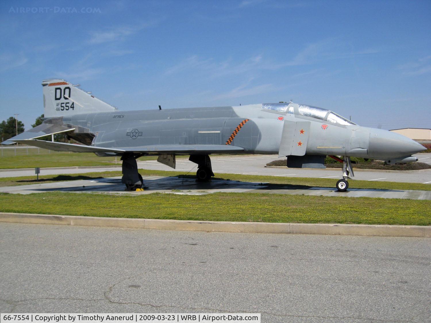 66-7554, 1966 McDonnell F-4D-30-MC Phantom II C/N 2091, Museum of Aviation, Robins AFB
