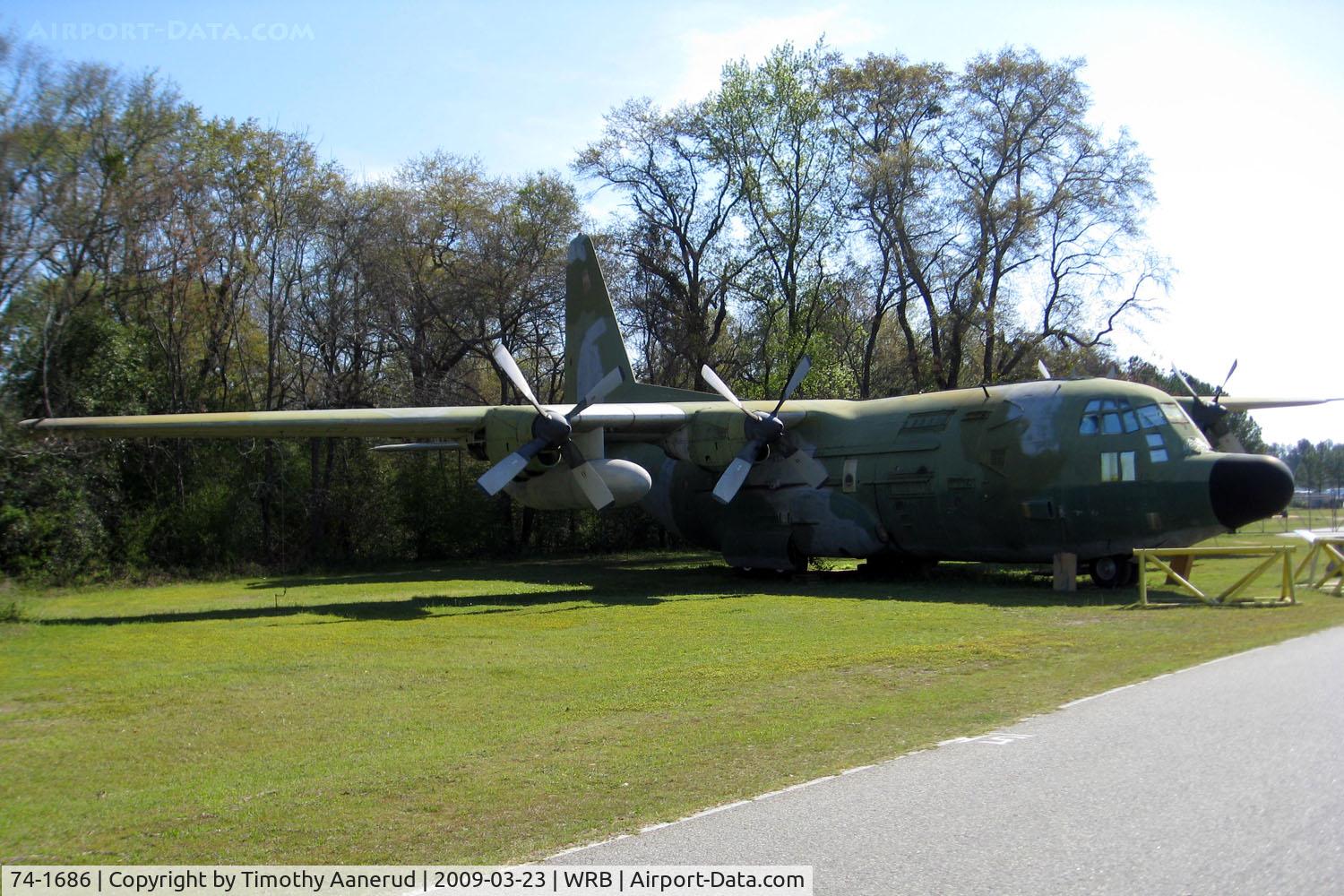 74-1686, 1974 Lockheed C-130H Hercules C/N 382-4669, Museum of Aviation, Robins AFB