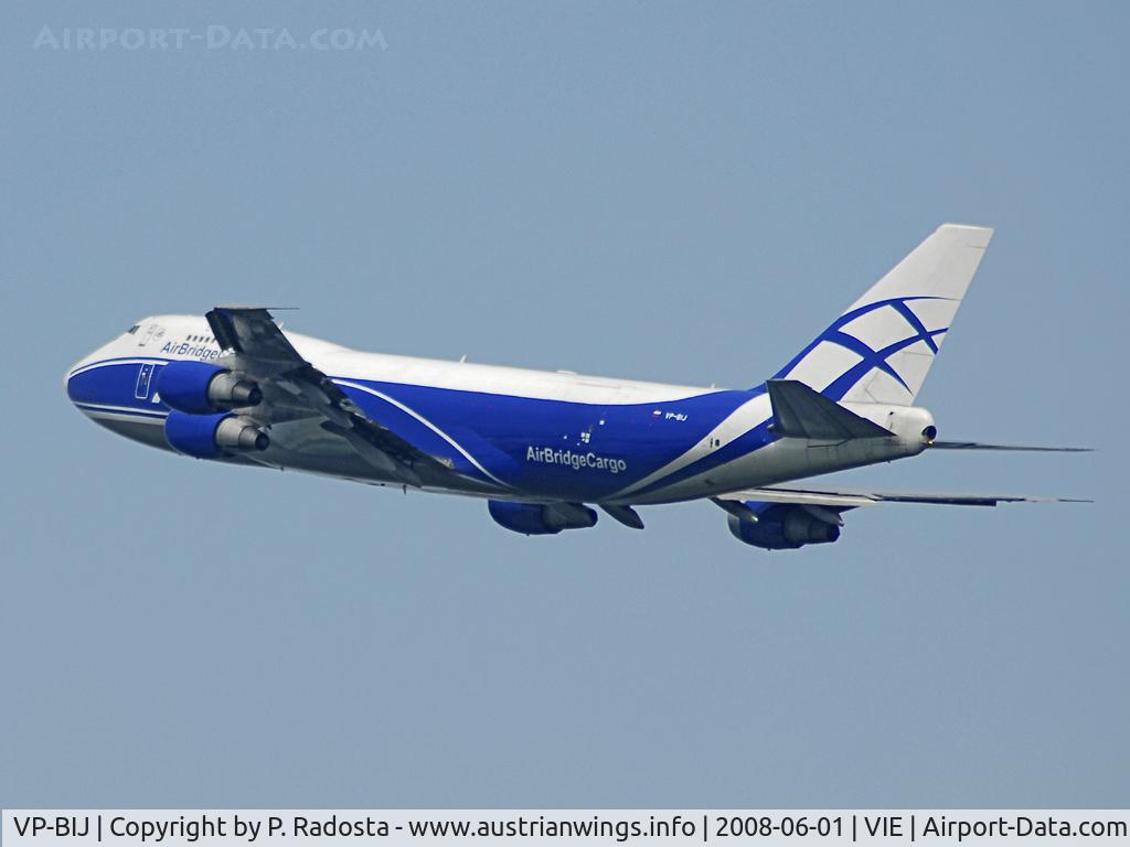 VP-BIJ, 1991 Boeing 747-281F/SCD C/N 25171, Last classic 747 ever built! Originally del to Nippon Cargo this plane now operates flights for Air Bridge Cargo