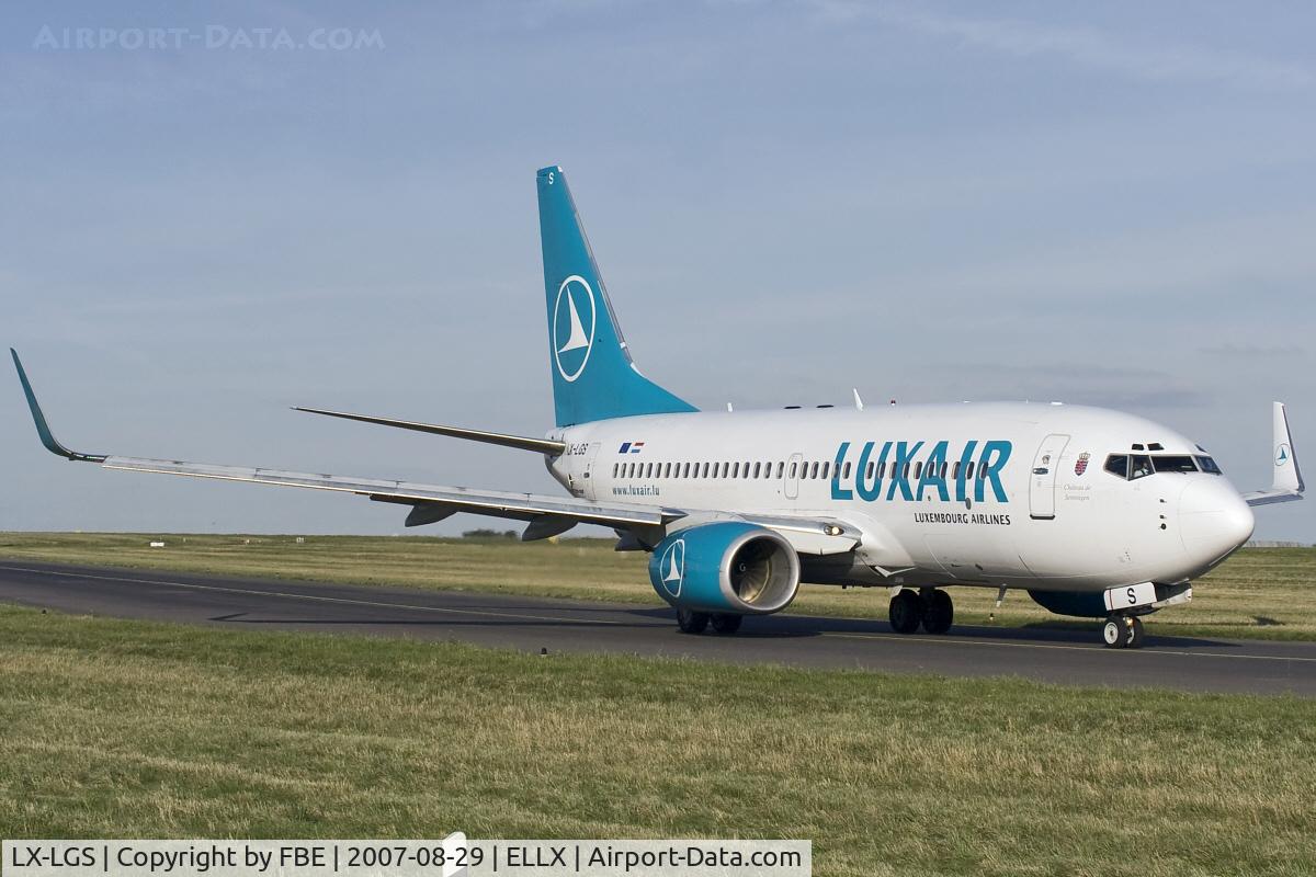 LX-LGS, 2005 Boeing 737-7C9 C/N 33956, Luxair B737-7C9