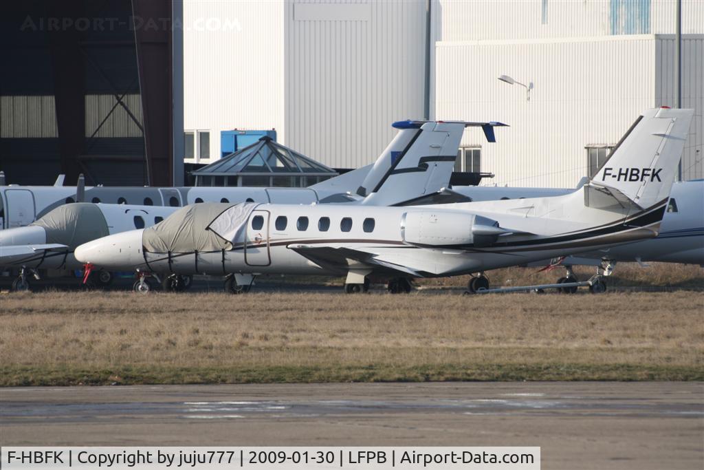 F-HBFK, Cessna 550 Citation II C/N 550-0625, on transit at Le Bourget