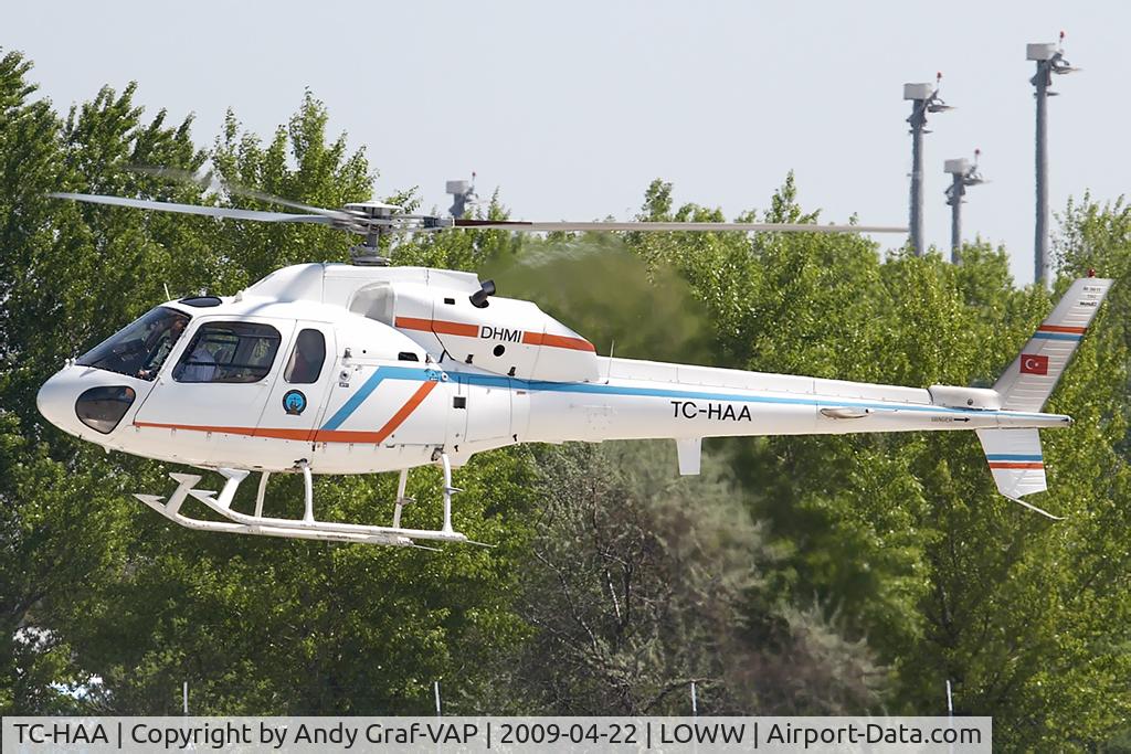 TC-HAA, Aerospatiale AS-355F-2 Ecureuil 2 C/N 5362, AS255