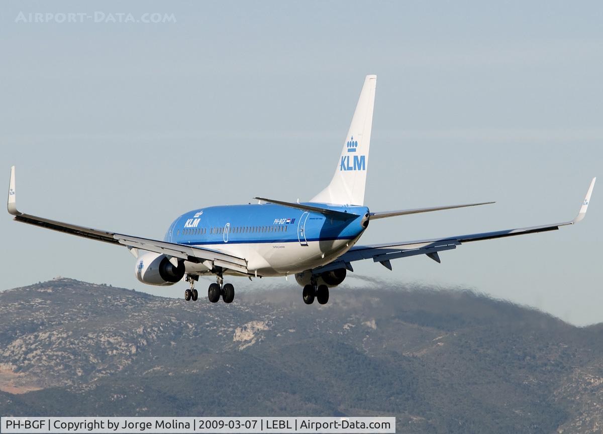 PH-BGF, 2008 Boeing 737-7K2 C/N 30365, 