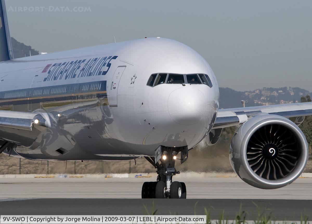 9V-SWO, 2008 Boeing 777-312/ER C/N 34580, 