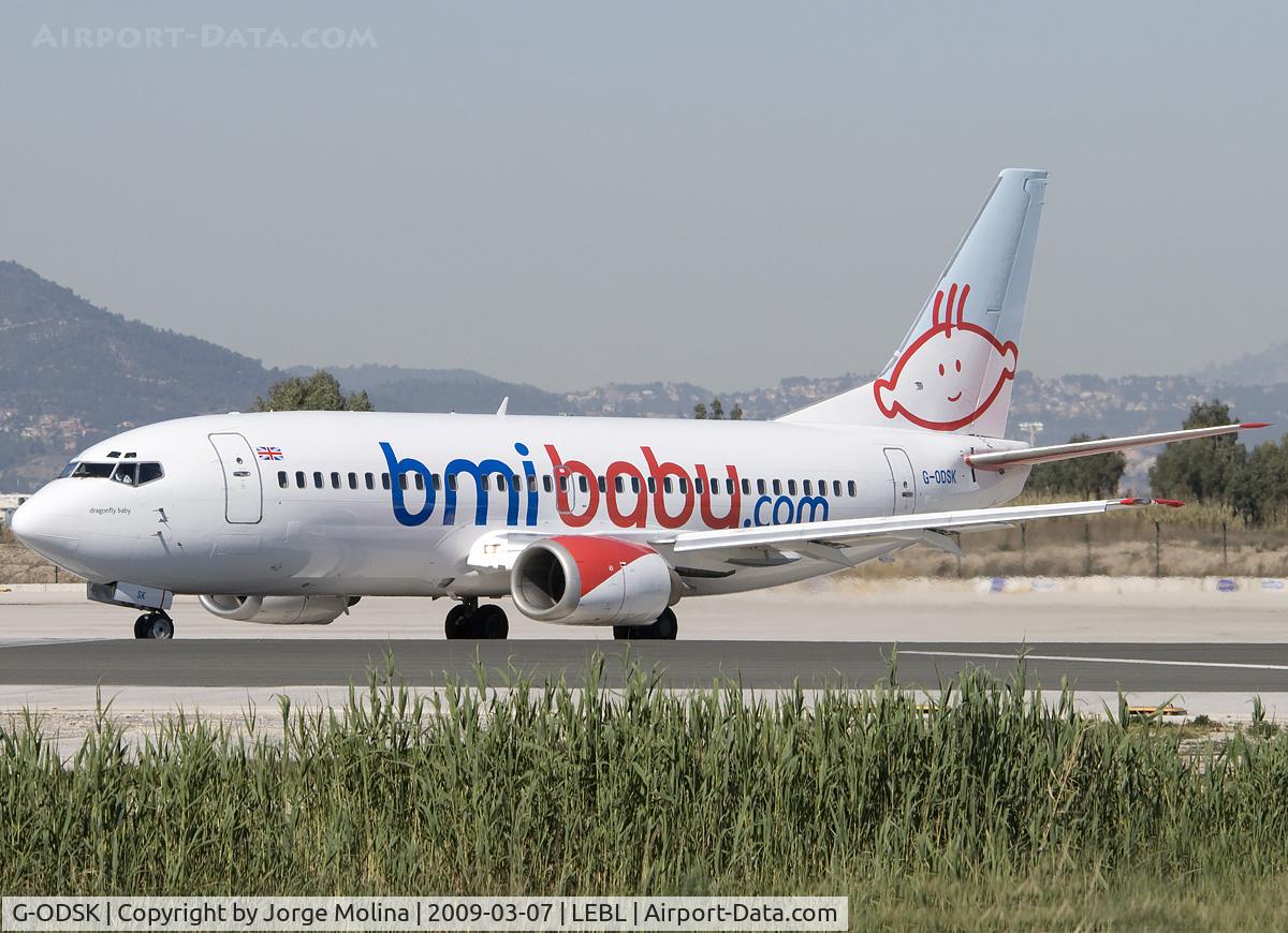 G-ODSK, 1997 Boeing 737-37Q C/N 28537, 