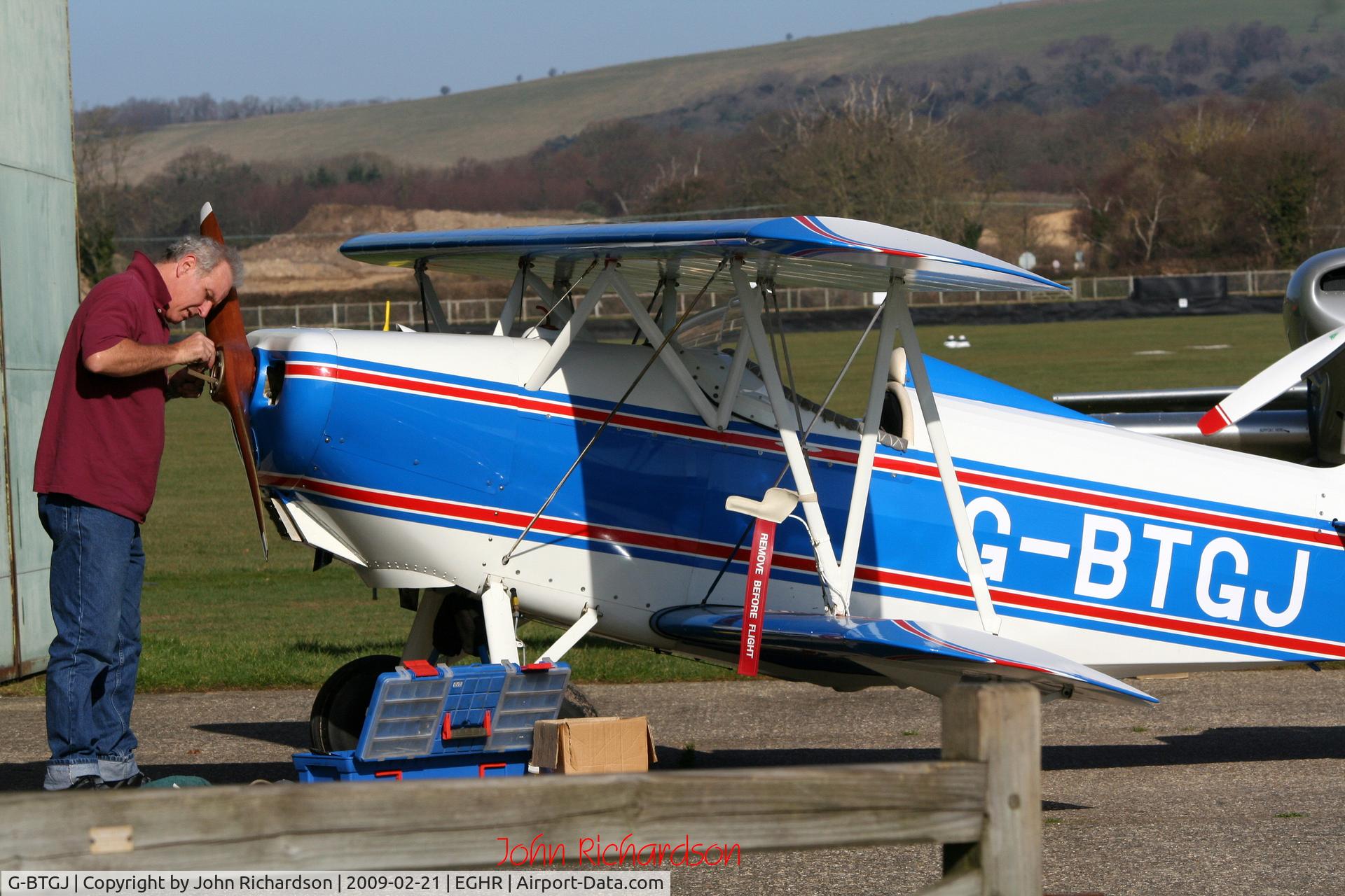 G-BTGJ, 1962 Smith DSA-1 Miniplane C/N NMII, At Goodwood