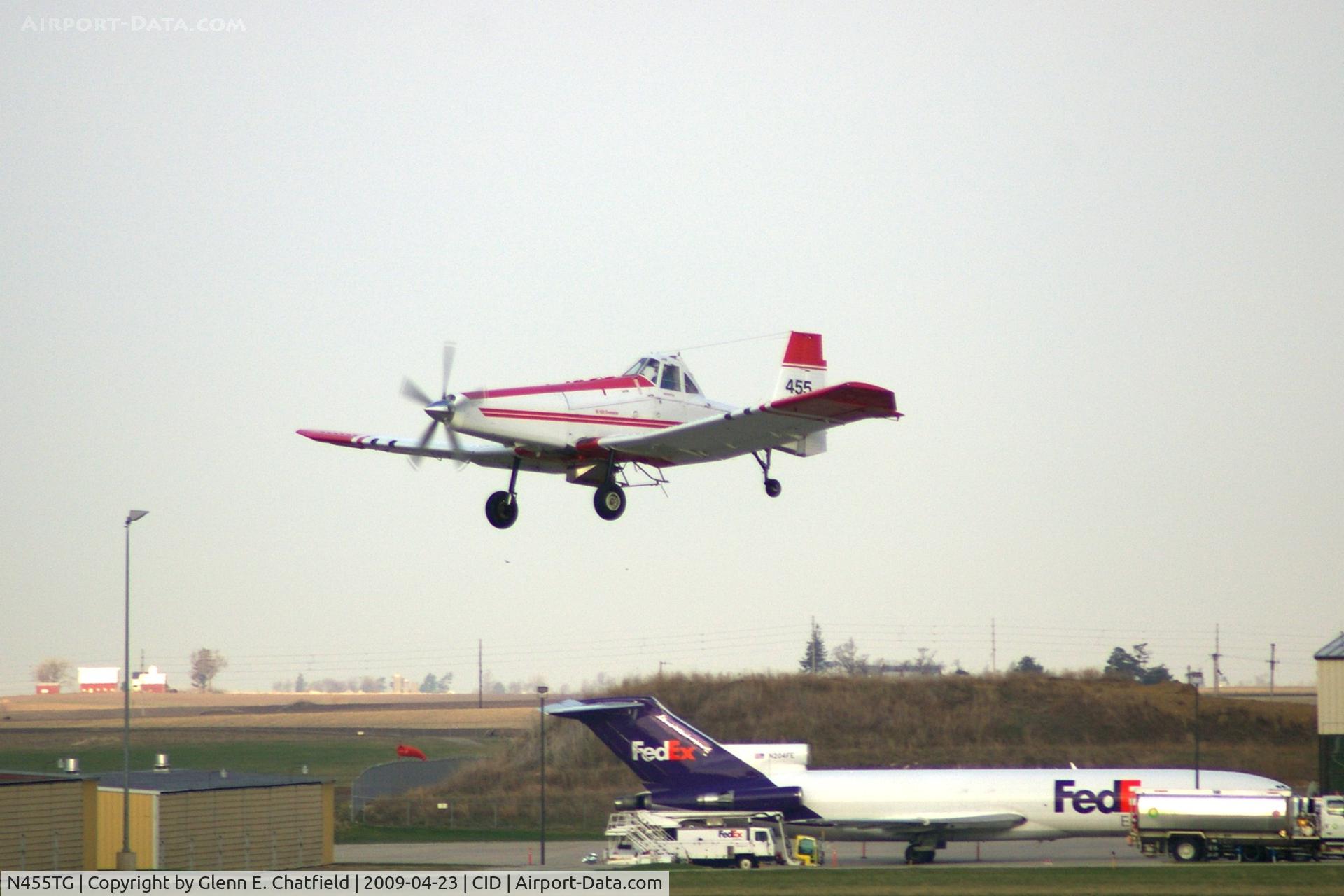 N455TG, 1998 PZL-Mielec M-18B C/N 1Z027-27, Departing Runway 13