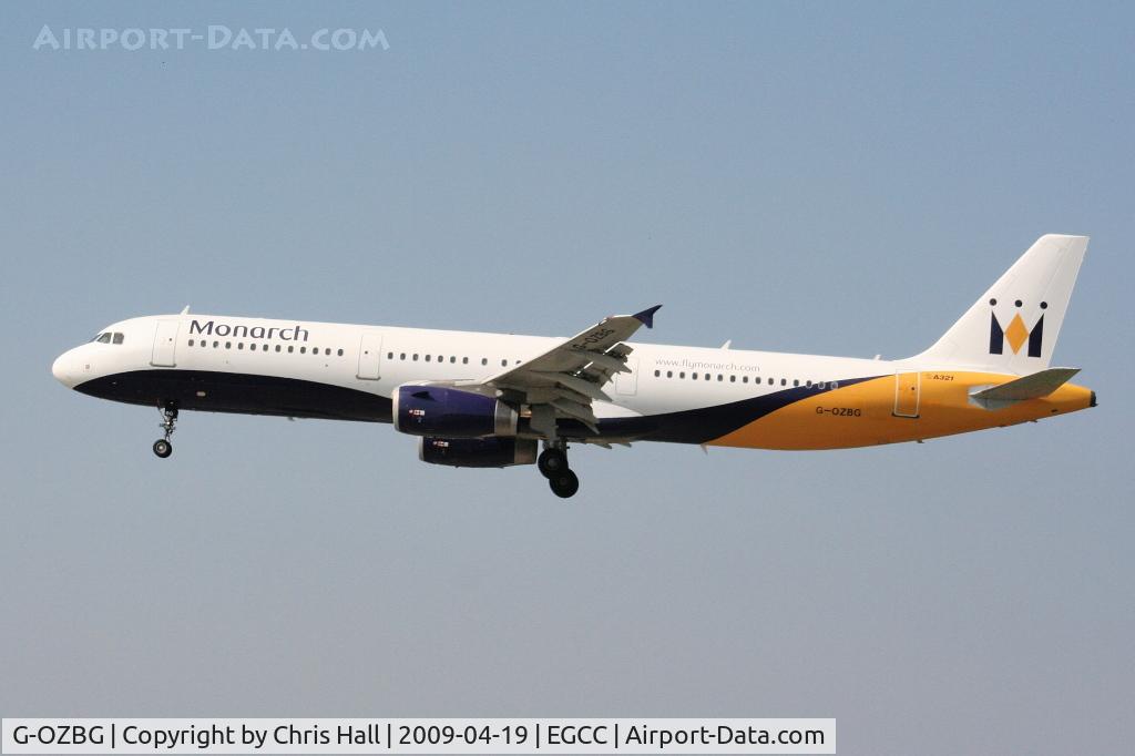 G-OZBG, 2003 Airbus A321-231 C/N 1941, Monarch