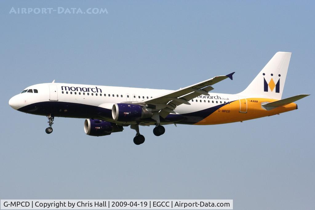G-MPCD, 1994 Airbus A320-212 C/N 379, Monarch