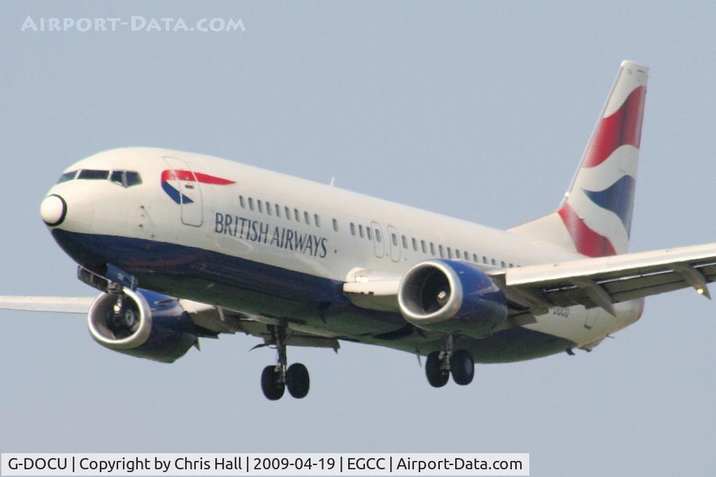 G-DOCU, 1992 Boeing 737-436 C/N 25854, British Airways
