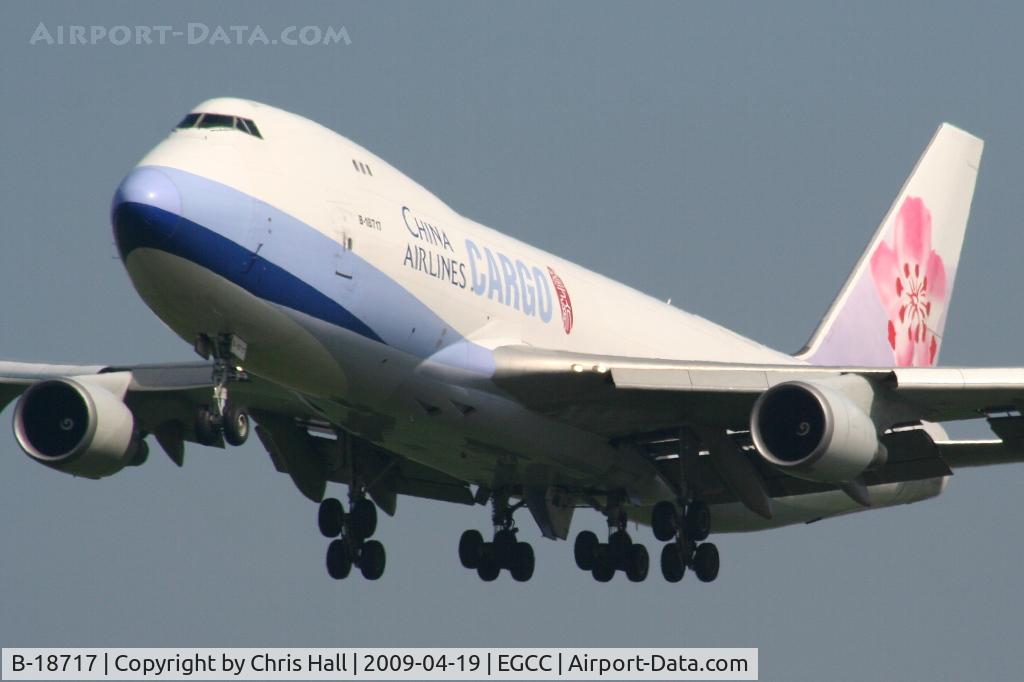 B-18717, 2004 Boeing 747-409F/SCD C/N 30769, China Airlines Cargo