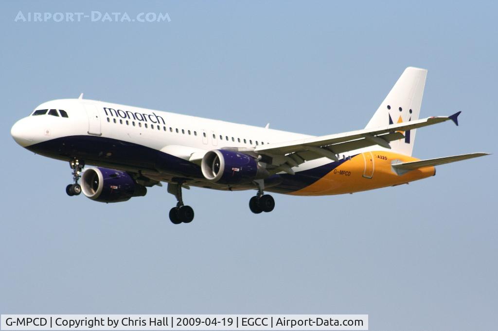 G-MPCD, 1994 Airbus A320-212 C/N 379, Monarch