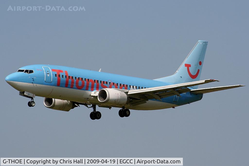 G-THOE, 1995 Boeing 737-3Q8 C/N 26313, Thomson