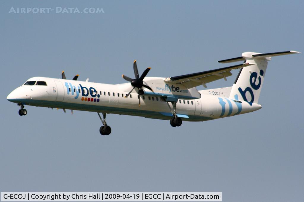 G-ECOJ, 2008 De Havilland Canada DHC-8-402Q Dash 8 C/N 4229, flybe