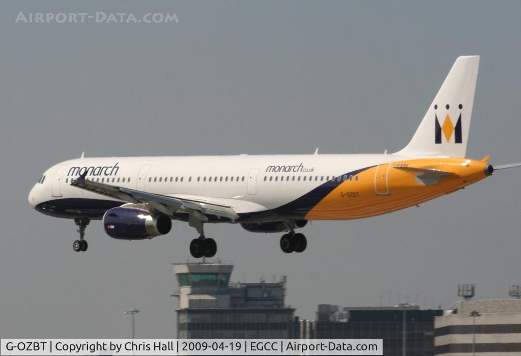G-OZBT, 2008 Airbus A321-231 C/N 3546, Monarch