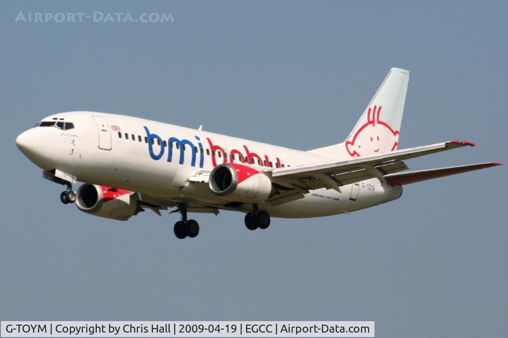 G-TOYM, 1998 Boeing 737-36Q C/N 29141, BMI Baby