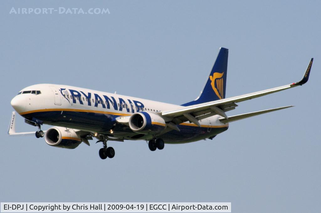 EI-DPJ, 2007 Boeing 737-8AS C/N 33609, Ryanair