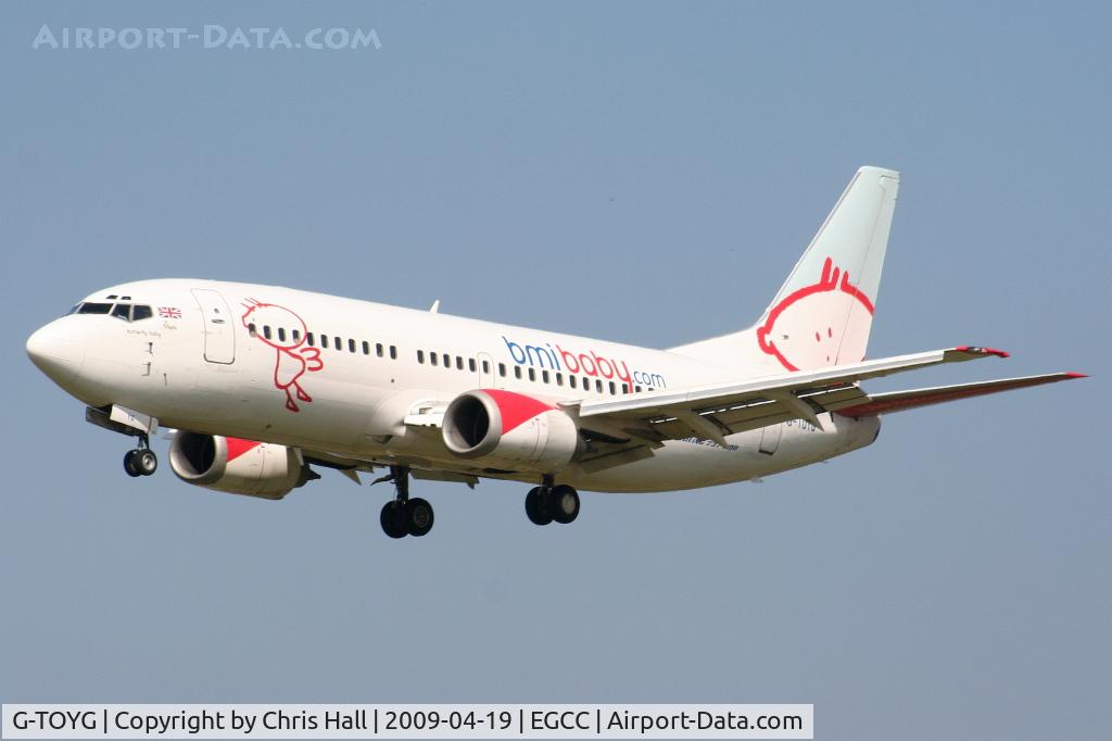 G-TOYG, 1998 Boeing 737-36N C/N 28872, BMI Baby