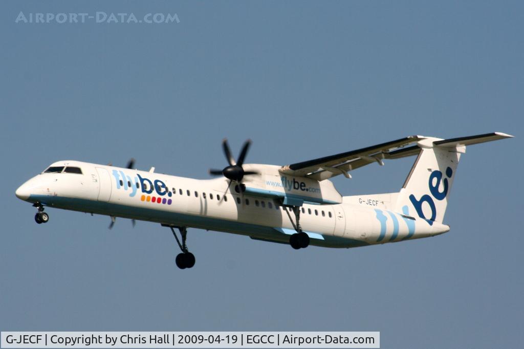 G-JECF, 2004 De Havilland Canada DHC-8-402Q Dash 8 C/N 4095, flybe