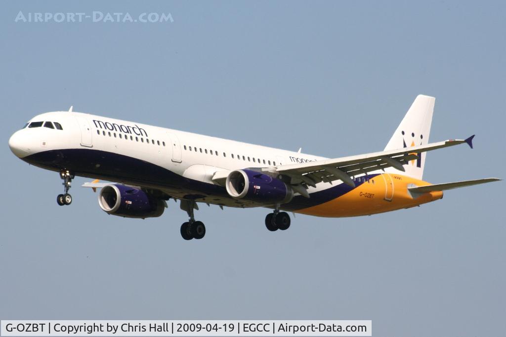 G-OZBT, 2008 Airbus A321-231 C/N 3546, Monarch
