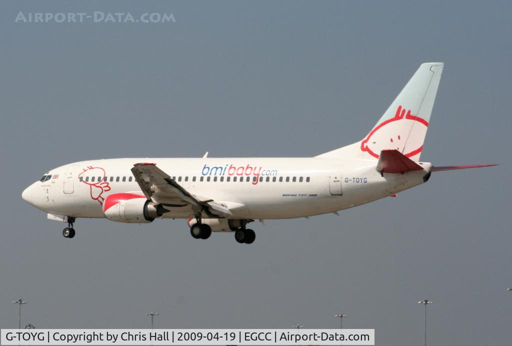 G-TOYG, 1998 Boeing 737-36N C/N 28872, BMI Baby
