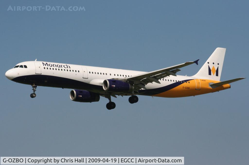 G-OZBO, 2000 Airbus A321-231 C/N 1207, Monarch