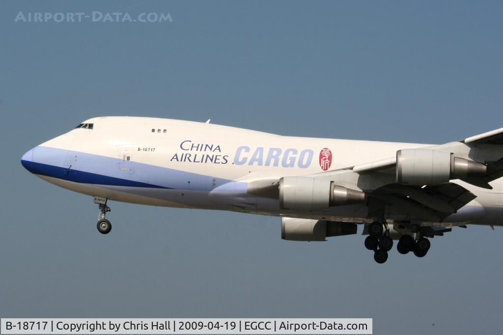 B-18717, 2004 Boeing 747-409F/SCD C/N 30769, China Airlines Cargo