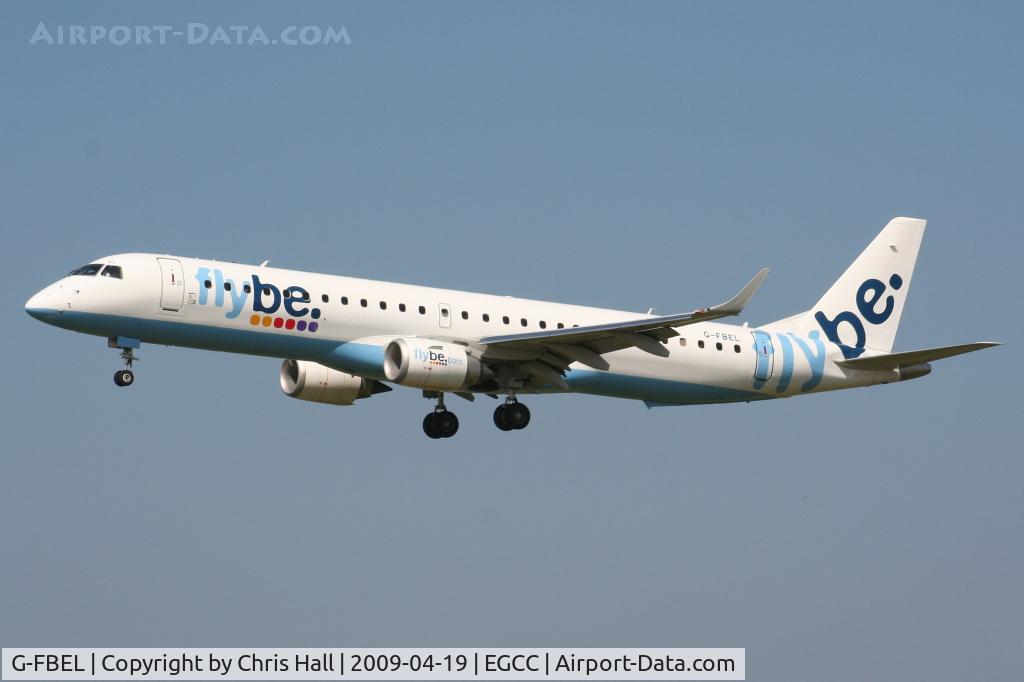 G-FBEL, 2008 Embraer 195LR (ERJ-190-200LR) C/N 19000184, flybe