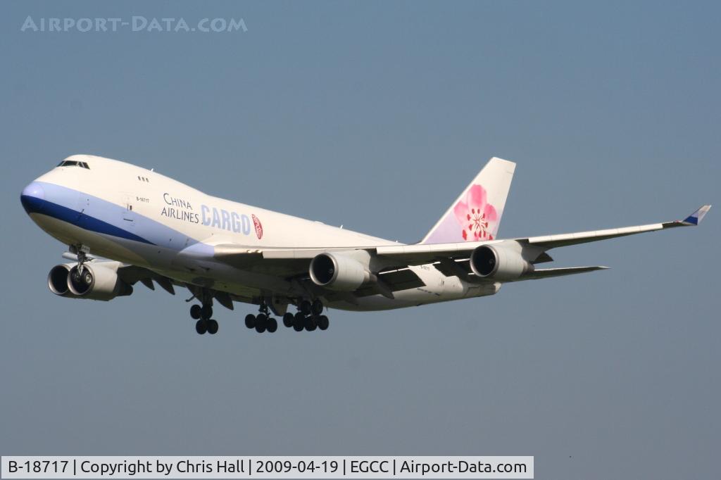B-18717, 2004 Boeing 747-409F/SCD C/N 30769, China Airlines Cargo
