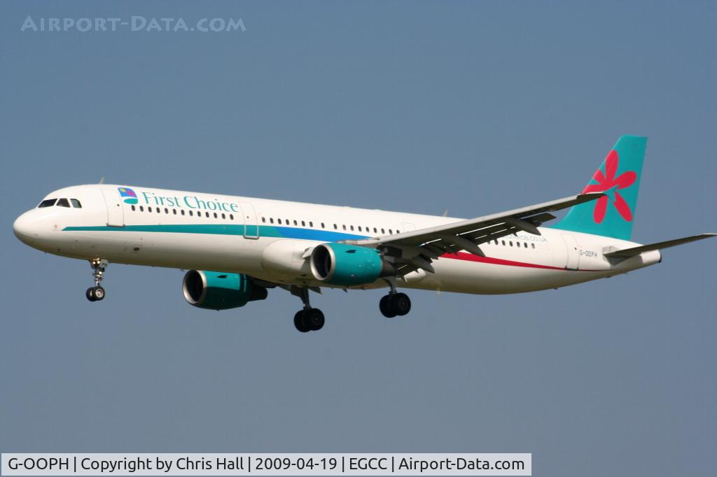 G-OOPH, 1998 Airbus A321-211 C/N 781, First Choice